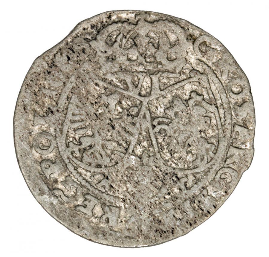 Szóstak 1666 Jan Kazimierz Kraków