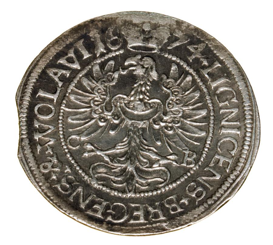 3 krajcary 1674 Jerzy Wilhelm Księstwo Brzesko-Legnicko-Wołowskie Brzeg