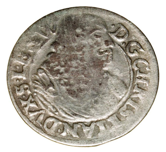 1 krajcar 1669 Chrystian Wołowski Księstwo Brzesko-Legnicko-Wołowskie Brzeg