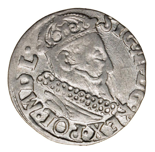 Trojak 1621 Zygmunt III Waza Polska Kraków PONONI