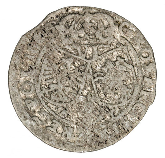 Szóstak 1666 Jan Kazimierz Kraków
