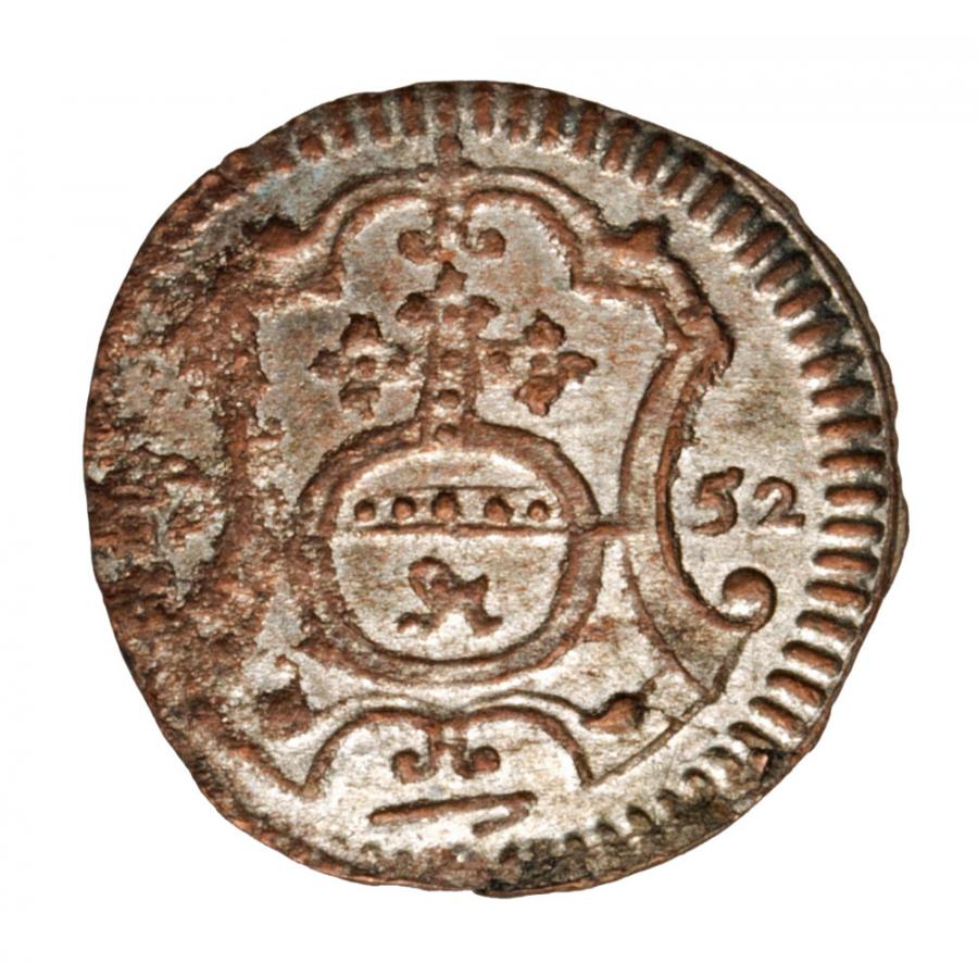 Halerz 1752 August III Polska Drezno