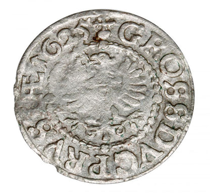Grosz 1625 Jerzy Wilhelm Księstwo Pruskie Królewiec
