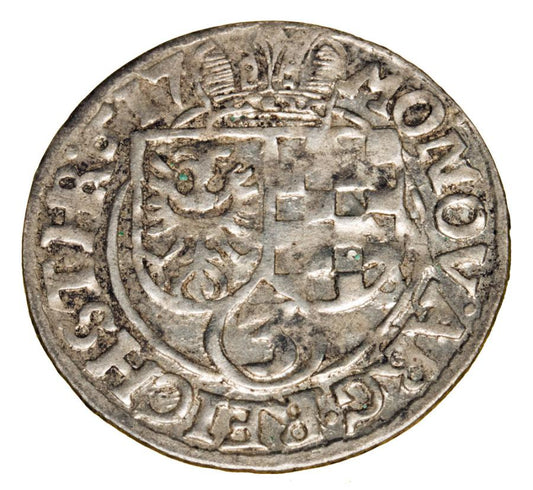 3 krajcary 1617 Jan Krystian Jerzy Rudolf Księstwo Brzesko-Legnicko-Wołowskie Złoty Stok