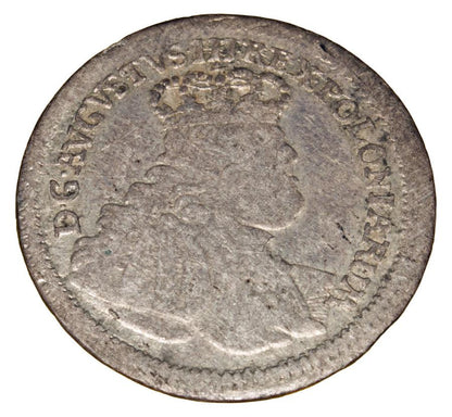 Szóstak 1754 August III Polska Lipsk