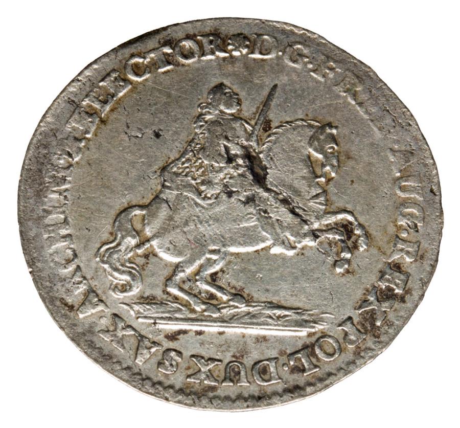 Dwugrosz 1742 August III Polska Drezno