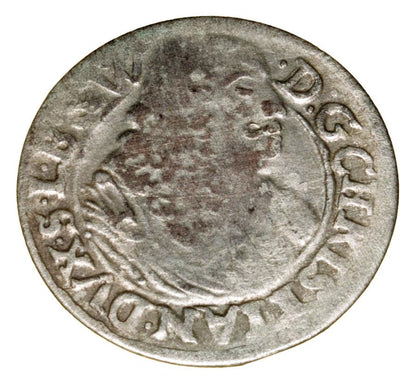 1 krajcar 1669 Chrystian Wołowski Księstwo Brzesko-Legnicko-Wołowskie Brzeg